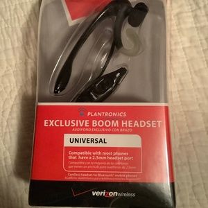 Plantronics Exclusive Boom Headset